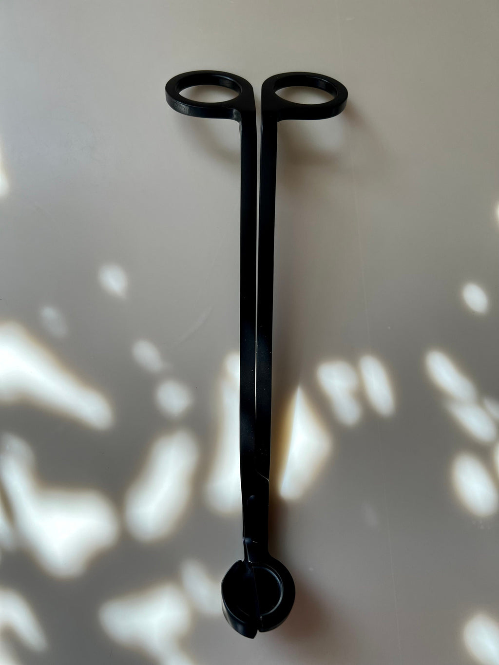 Matte Black Wick Trimmer | Stainless Steel Candle Tool