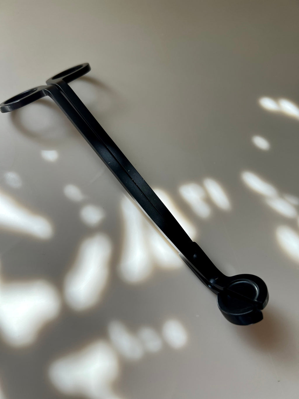 Matte Black Wick Trimmer | Stainless Steel Candle Tool