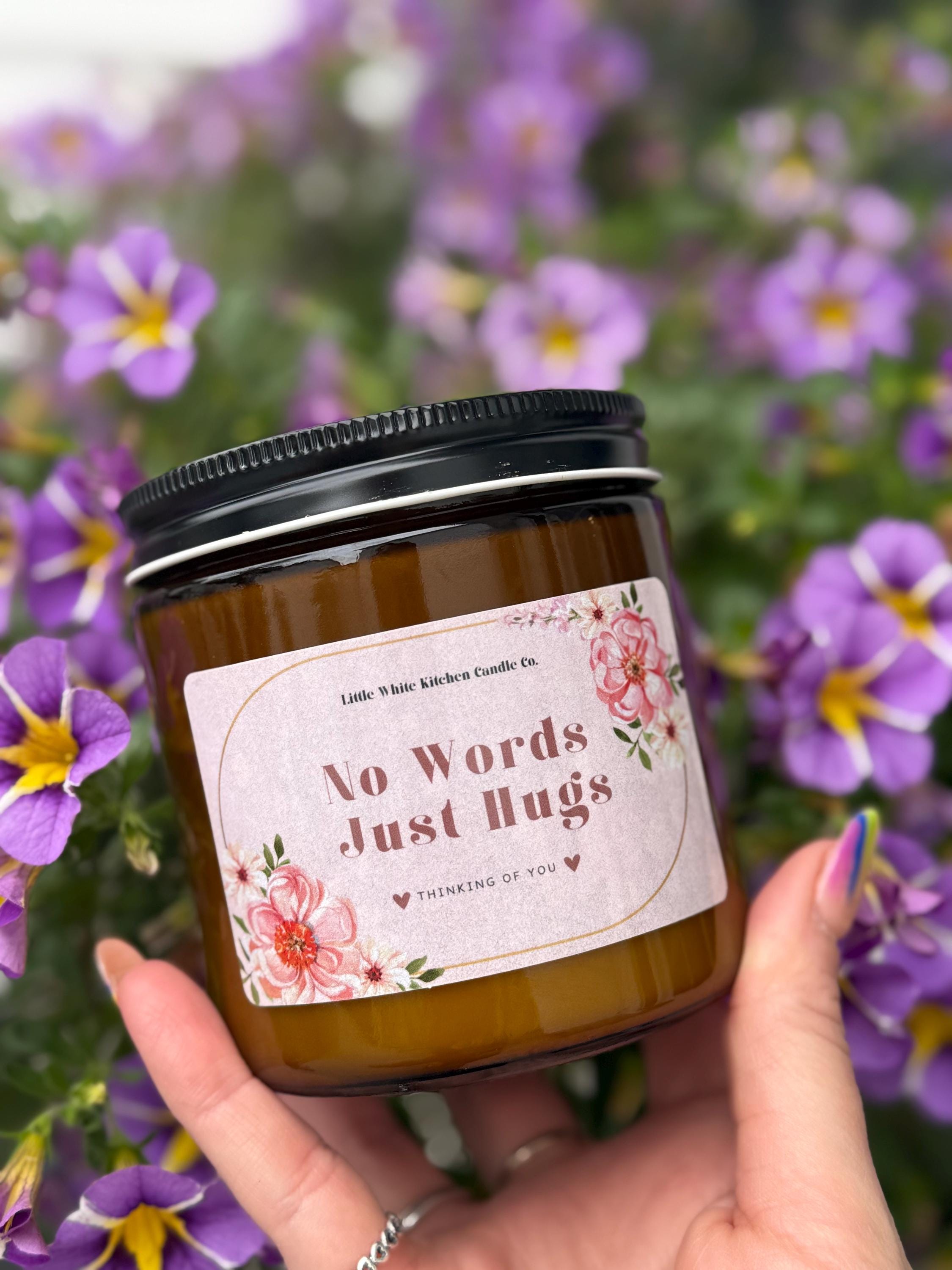 Sympathy Wooden Wick Soy Candle – A Gentle Light of Comfort - 16 ounces Woodenwick Candle