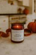 Sweet Cinnamon Pumpkin Soy Candle | Wooden Wick, Fall Scent